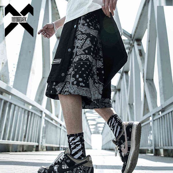 11 bybb's dark 2020 new summer shorts men fashion streetwear bandana paisley fake two pieces short pant male elastic waist wb117 g1209, White;black
11 bybb's dark 2020 new summer shorts men fashion streetwear bandana paisley fake two pieces short pant male elastic waist wb117 g1209, White;black