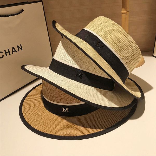 straw lady elegant beach hat visor outdoor sun hat, Yellow 
straw lady elegant beach hat visor outdoor sun hat, Yellow