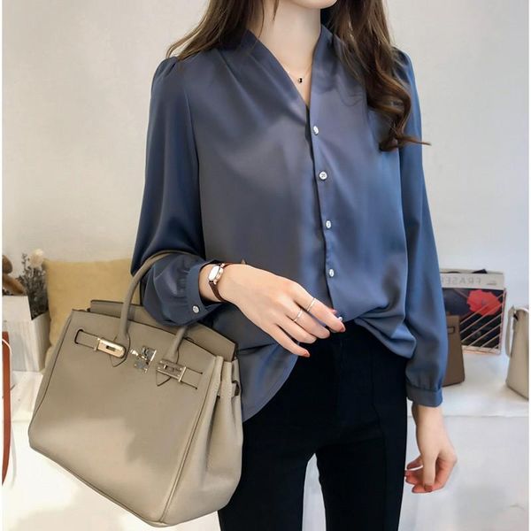 women's blouses & shirts biboyamall blouse shirt fashion women and 2021 long sleeve female ol blusas 4xl, White
women's blouses & shirts biboyamall blouse shirt fashion women and 2021 long sleeve female ol blusas 4xl, White