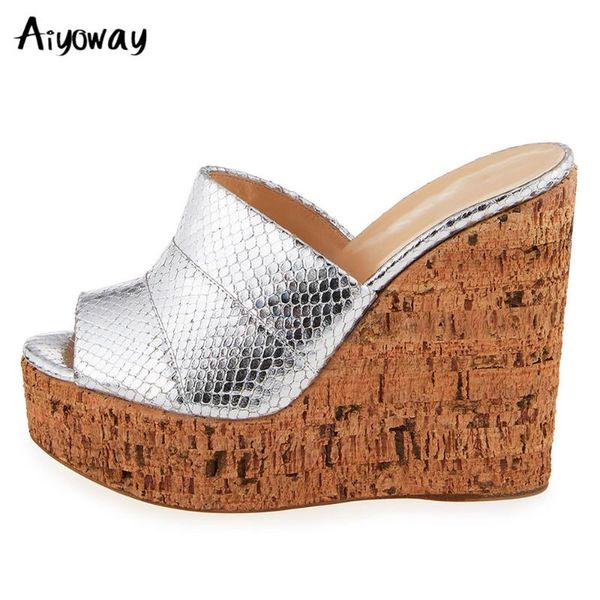 aiyoway women shoes cork platform sandals peep toe wedge heel mules summer for woman super high pu leather slides, Black
aiyoway women shoes cork platform sandals peep toe wedge heel mules summer for woman super high pu leather slides, Black