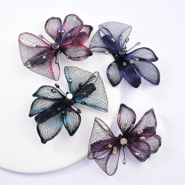 hair clips & barrettes diy copper wire flower updo for women girl ethnic style crystal floral clamps accessories hairwear, Golden;silver
hair clips & barrettes diy copper wire flower updo for women girl ethnic style crystal floral clamps accessories hairwear, Golden;silver