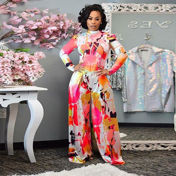 women's two piece pants watercolor print set long sleeve t shirt wide leg fall outfits for women elegant party matching, White
women's two piece pants watercolor print set long sleeve t shirt wide leg fall outfits for women elegant party matching, White