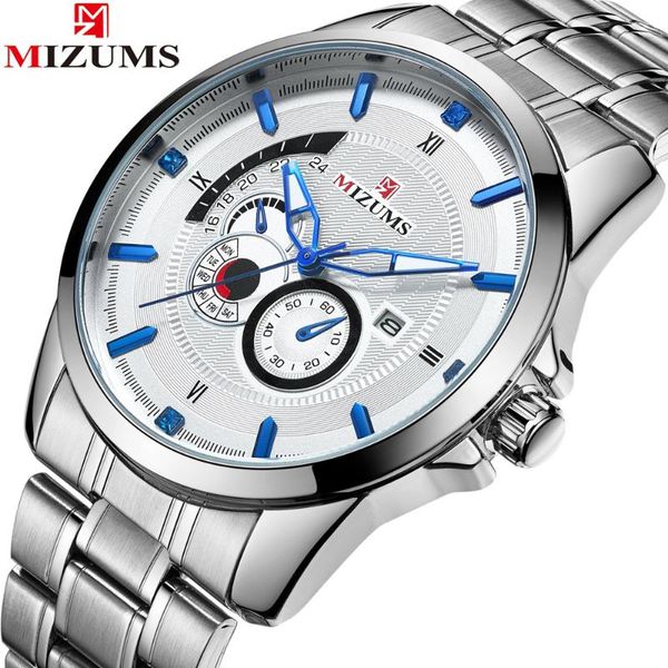 wristwatches mizums men sport watch waterproof casual quartz military full steel men's relogio masculino, Slivery;brown
wristwatches mizums men sport watch waterproof casual quartz military full steel men's relogio masculino, Slivery;brown