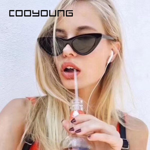 sunglasses cooyoung cute retro cat eye women small black white sun glasses uv400, White;black
sunglasses cooyoung cute retro cat eye women small black white sun glasses uv400, White;black