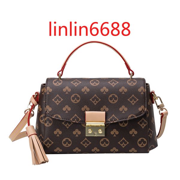 famous brand bag with logo cross border #69838 new women's handbag fashion printed single shoulder bags messenger buckle bags tassel su
famous brand bag with logo cross border #69838 new women's handbag fashion printed single shoulder bags messenger buckle bags tassel su