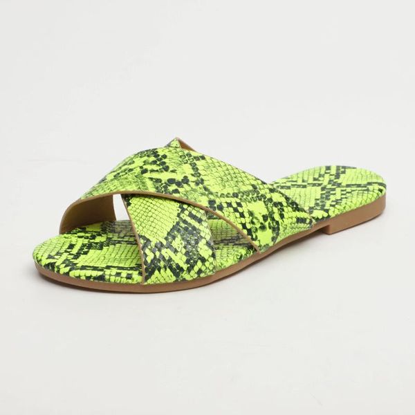 summer slipper open toe fashion women slides flats mules snake skin casual outdoor 2h99 slippers, Black
summer slipper open toe fashion women slides flats mules snake skin casual outdoor 2h99 slippers, Black