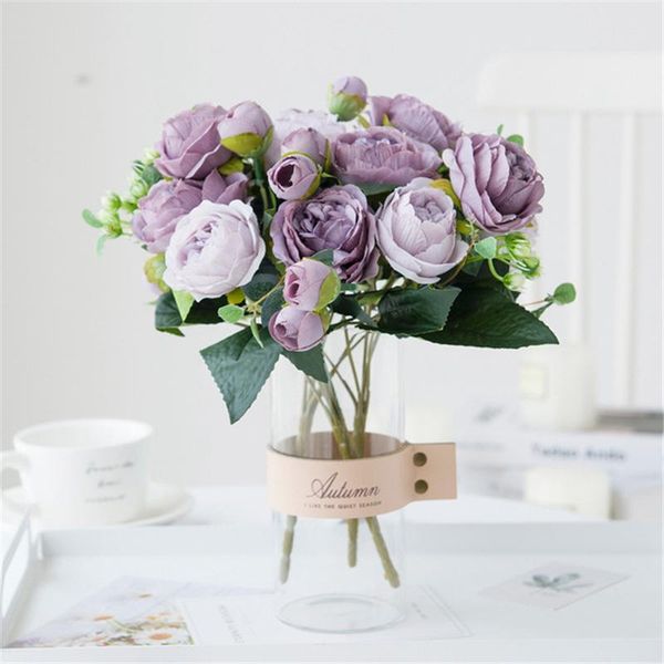 decorative flowers & wreaths beautiful hydrangea tea roses artificial for home wedding decoration pink silk peony bride bouquet fake flower
decorative flowers & wreaths beautiful hydrangea tea roses artificial for home wedding decoration pink silk peony bride bouquet fake flower