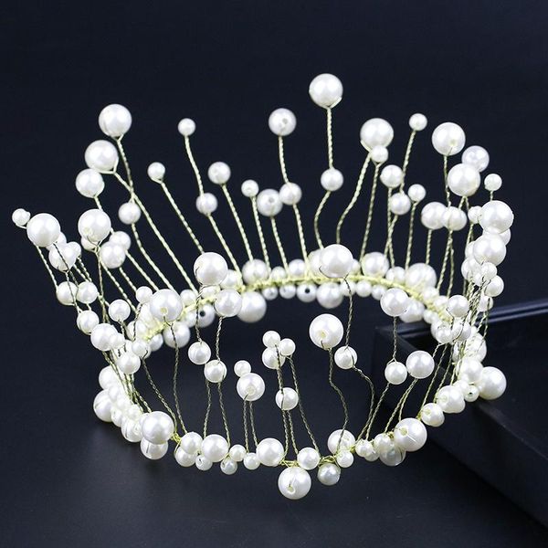 hair clips & barrettes design handmade white pearl crown wedding dress accessories, Golden;silver
hair clips & barrettes design handmade white pearl crown wedding dress accessories, Golden;silver