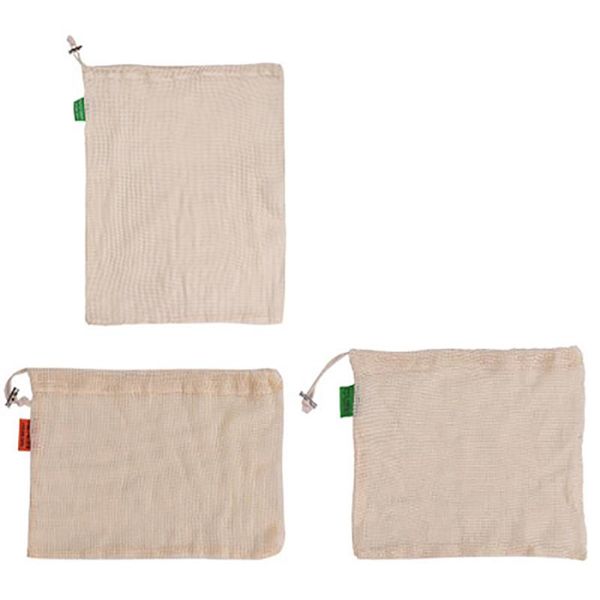 storage bags 3 pcs reusable vegetable fruit net drawstring mesh bag simple cotton washable for home kitchen use
storage bags 3 pcs reusable vegetable fruit net drawstring mesh bag simple cotton washable for home kitchen use