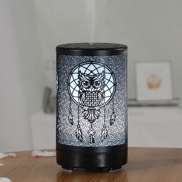 humidifiers bronze metal aromatherapy diffuser 100ml essential oil ultrasonic air humidifier with color night light for room home
humidifiers bronze metal aromatherapy diffuser 100ml essential oil ultrasonic air humidifier with color night light for room home