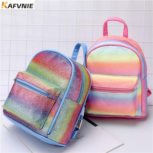 backpack kafvnie fashion rainbow for children pu cartoon girl child shiny black bag school backpacks gift
backpack kafvnie fashion rainbow for children pu cartoon girl child shiny black bag school backpacks gift
