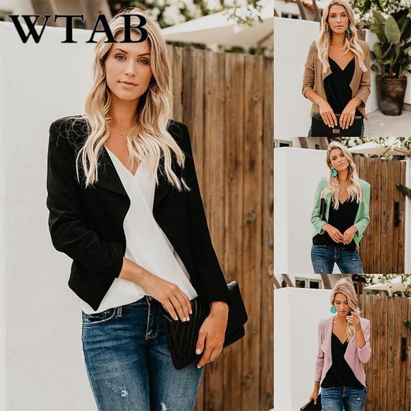 women's jackets wtab s-xxl cotton jacket women coat casual turn-down riverdale slim solid open stitch female clothes femme, Black;brown
women's jackets wtab s-xxl cotton jacket women coat casual turn-down riverdale slim solid open stitch female clothes femme, Black;brown