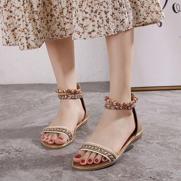 sandals retro mixed color weave bohemian women slides string bead summer ladies shoes 40/41 zip cover heels sandalen dames 2021, Black
sandals retro mixed color weave bohemian women slides string bead summer ladies shoes 40/41 zip cover heels sandalen dames 2021, Black