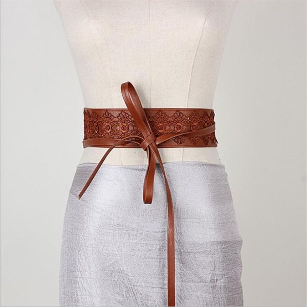 belts 2021 korean black white red wide corset waist lace belt female waistband for women cinturon mujer girdle strap, Black;brown
belts 2021 korean black white red wide corset waist lace belt female waistband for women cinturon mujer girdle strap, Black;brown