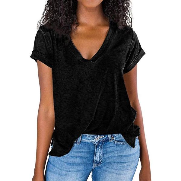 women's t-shirt 48# 2021 women cotton t shirts lady casual white black tees female summer oversized blue youyedian camisetas
women's t-shirt 48# 2021 women cotton t shirts lady casual white black tees female summer oversized blue youyedian camisetas