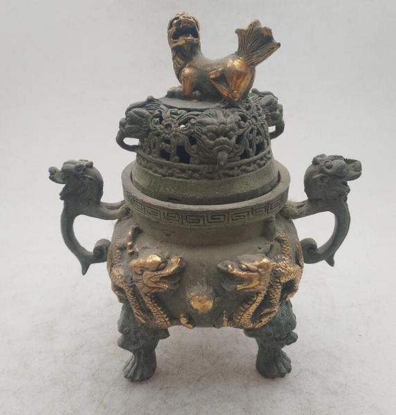 sachet bags collection chinese handmade old bronze gilt two dragons censer, home decoration antique incense burner
sachet bags collection chinese handmade old bronze gilt two dragons censer, home decoration antique incense burner