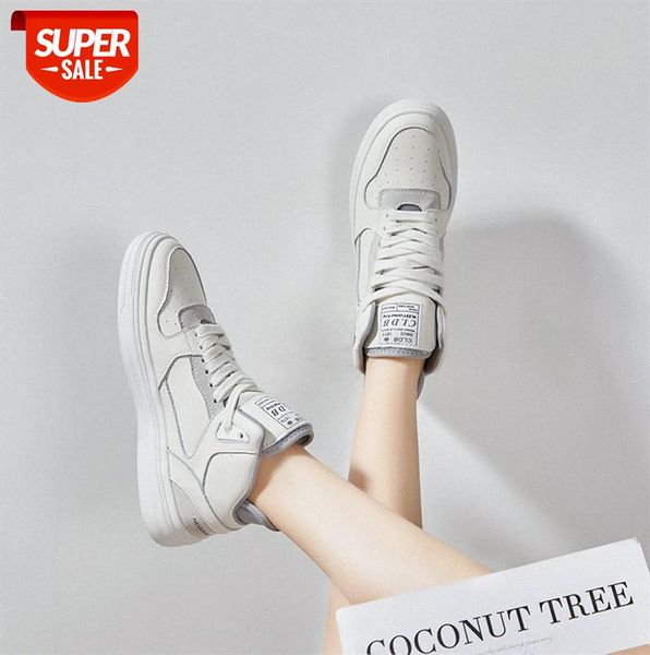 cowhide high-shoes women net red white sports tide temperament casual korean women's #oo39
cowhide high-shoes women net red white sports tide temperament casual korean women's #oo39