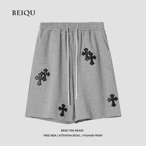 crosin guo gao jie chao brand cross shorts men's summer pure cotton leisure sports capris, White;black
crosin guo gao jie chao brand cross shorts men's summer pure cotton leisure sports capris, White;black