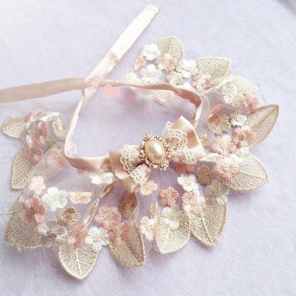 dog apparel onnpnnq pets cats collars bib bow pearl for small dogs jewelry handmade embroidery necklace goods accessories
dog apparel onnpnnq pets cats collars bib bow pearl for small dogs jewelry handmade embroidery necklace goods accessories