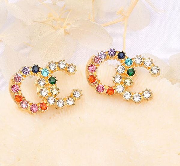 20colors 18k gold plated brand designers letters stud earrings geometric charm women crystal rhinestone pearl earring wedding party fashion, Golden;silver
20colors 18k gold plated brand designers letters stud earrings geometric charm women crystal rhinestone pearl earring wedding party fashion, Golden;silver