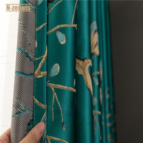 curtain & drapes chinese style silk jacquard high-quality curtains for living room and bedroom blackout customized
curtain & drapes chinese style silk jacquard high-quality curtains for living room and bedroom blackout customized