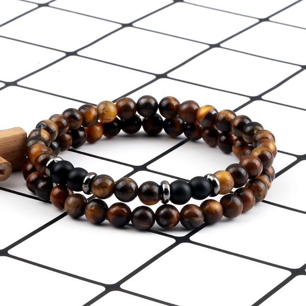 beaded, strands 2pcs/set 6mm natural stone bracelet handmade black line turquoises lave tiger eye beads bangles jewelry gift couples pulsera
beaded, strands 2pcs/set 6mm natural stone bracelet handmade black line turquoises lave tiger eye beads bangles jewelry gift couples pulsera