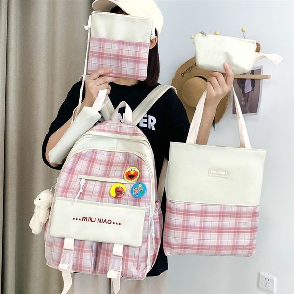 luxury handbags high self-worth lattice bag female ins style middle student campus backpack mori korean version junior high school
luxury handbags high self-worth lattice bag female ins style middle student campus backpack mori korean version junior high school