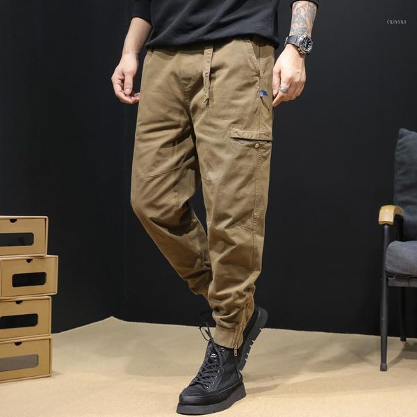 men's pants 2021 spring summer men side pockets cargo harem hip hop casual male joggers trousers fashion streetwear d101, Black
men's pants 2021 spring summer men side pockets cargo harem hip hop casual male joggers trousers fashion streetwear d101, Black