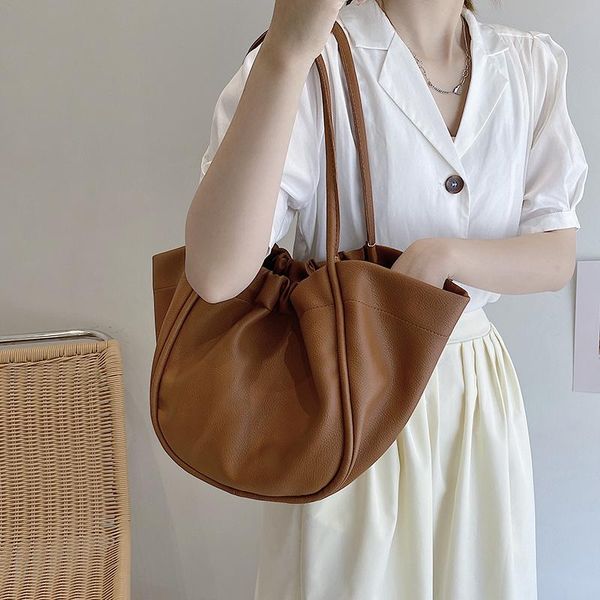 shoulder bags simple large capacity women's bag summer 2021 korea fashion handbag tote bucket bolsa feminina
shoulder bags simple large capacity women's bag summer 2021 korea fashion handbag tote bucket bolsa feminina
