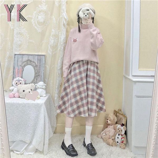 skirts women pleated skirt harajuku preppy style high waist plaid midi japanese school uniforms ladies a-line kawaii 2021, Black
skirts women pleated skirt harajuku preppy style high waist plaid midi japanese school uniforms ladies a-line kawaii 2021, Black