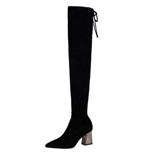 boots meriahzheng hose women's chunky high heel pointed slimming nightclub pedicure over-the-knee ds-336-13 n2pj, Black
boots meriahzheng hose women's chunky high heel pointed slimming nightclub pedicure over-the-knee ds-336-13 n2pj, Black