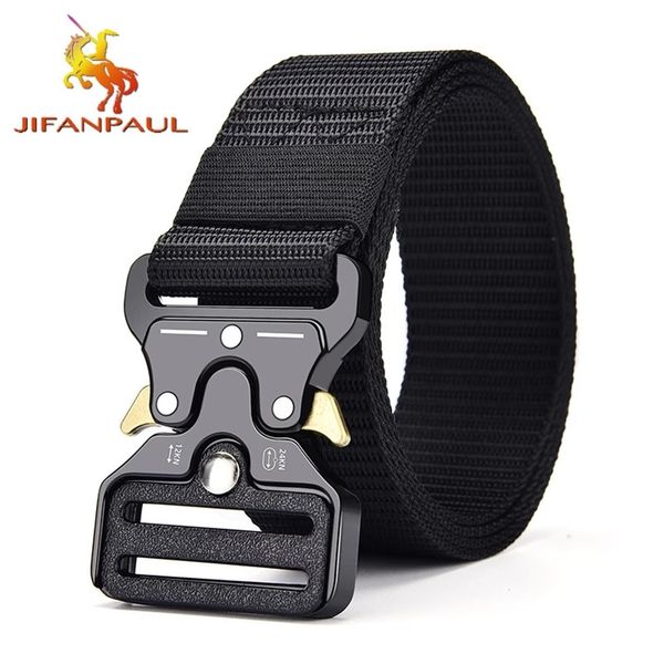men's belt outdoor hunting metal tactical multifunctional alloy buckle nautical canvas sports luxury 220304, Black;brown
men's belt outdoor hunting metal tactical multifunctional alloy buckle nautical canvas sports luxury 220304, Black;brown