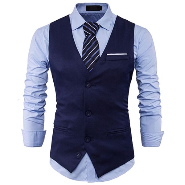 men's vests mens suit sleeveless male waistcoat slim fit business wedding classic colete masculino social blazer polyester o4, Black;white
men's vests mens suit sleeveless male waistcoat slim fit business wedding classic colete masculino social blazer polyester o4, Black;white
