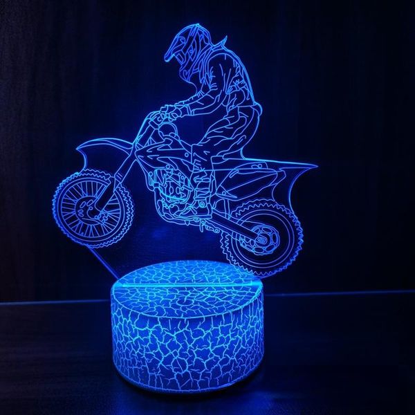 party decoration 3d motorcycle touch colorful night light 16 color creative led gift christmas lights remote control room decor
party decoration 3d motorcycle touch colorful night light 16 color creative led gift christmas lights remote control room decor
