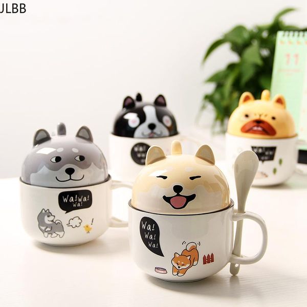 ceramic dog coffee mugs fancy cartoon akita cup with lid and spoon for cat lovers milk cold water cute animal mug
ceramic dog coffee mugs fancy cartoon akita cup with lid and spoon for cat lovers milk cold water cute animal mug