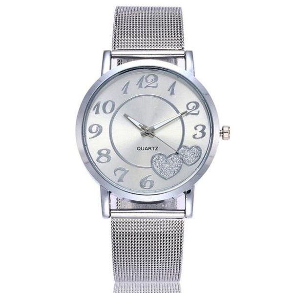 wristwatches love heart dial women watches stainless steel band relogio feminino luxury women's quartz watch clock fashion ladies horlo, Slivery;brown
wristwatches love heart dial women watches stainless steel band relogio feminino luxury women's quartz watch clock fashion ladies horlo, Slivery;brown