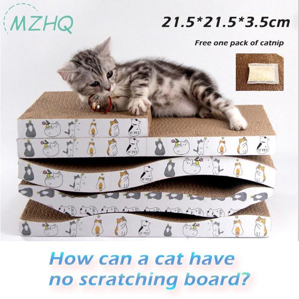 1pc 21.5*21.5cm cat scratching corrugated board scratcher bed pad for pet mat grinding claw plate kitten nail catnip scraper toys
1pc 21.5*21.5cm cat scratching corrugated board scratcher bed pad for pet mat grinding claw plate kitten nail catnip scraper toys
