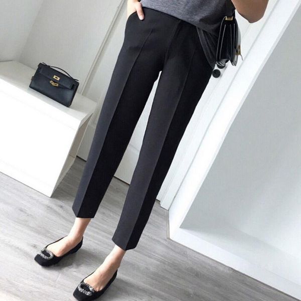women's pants & capris black suit 2021 autumn casual nine-point ladies large size loose and thin high waist harem, Black;white
women's pants & capris black suit 2021 autumn casual nine-point ladies large size loose and thin high waist harem, Black;white