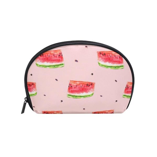 fengju multifuncition shell cosmetic bag purse half moon hanging travel toiletry pouch for girls woman watermelon slicies bags & cases
fengju multifuncition shell cosmetic bag purse half moon hanging travel toiletry pouch for girls woman watermelon slicies bags & cases