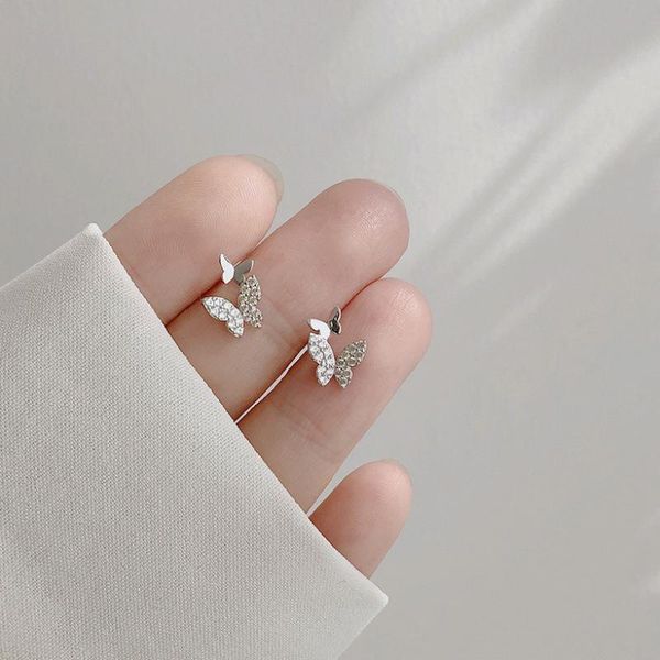 stud s925 sterling silver earrings for women zircon butterfly simple and small 2021 jewelry wholesale, Golden;silver
stud s925 sterling silver earrings for women zircon butterfly simple and small 2021 jewelry wholesale, Golden;silver