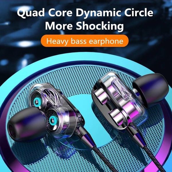 headphones & earphones dual drive stereo wired earphone universal in-ear heavy bass sports gaming headsets with mic for phone
headphones & earphones dual drive stereo wired earphone universal in-ear heavy bass sports gaming headsets with mic for phone
