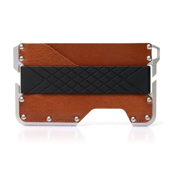 the wallet selling metal magnetic aluminum alloy wallet rfid man's real pickup bag cover multi-functional bank card clip, Black
the wallet selling metal magnetic aluminum alloy wallet rfid man's real pickup bag cover multi-functional bank card clip, Black