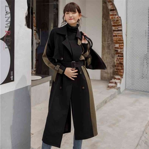 lanmrem mid-length windbreaker female autumn korean version double-breasted slim thick coat 19b-a373 210820, Tan;black
lanmrem mid-length windbreaker female autumn korean version double-breasted slim thick coat 19b-a373 210820, Tan;black