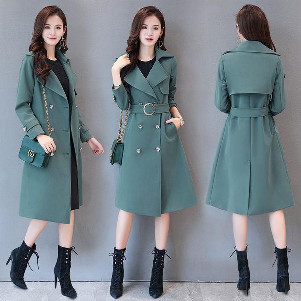 women's trench coats plus size(--5xl) spring and autumn coat long slim slimming elegant fashion double-breasted windbreaker jacket al3, Tan;black
women's trench coats plus size(--5xl) spring and autumn coat long slim slimming elegant fashion double-breasted windbreaker jacket al3, Tan;black