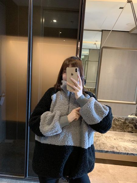 women's down & parkas in 2021, the coat of south korea east gate black and gray spell color cute age reduction thick winter sweater cot
women's down & parkas in 2021, the coat of south korea east gate black and gray spell color cute age reduction thick winter sweater cot