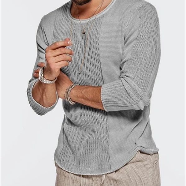 fashion sweater autumn and winter 2021 men's round neck hollow knitted casual, White;black
fashion sweater autumn and winter 2021 men's round neck hollow knitted casual, White;black
