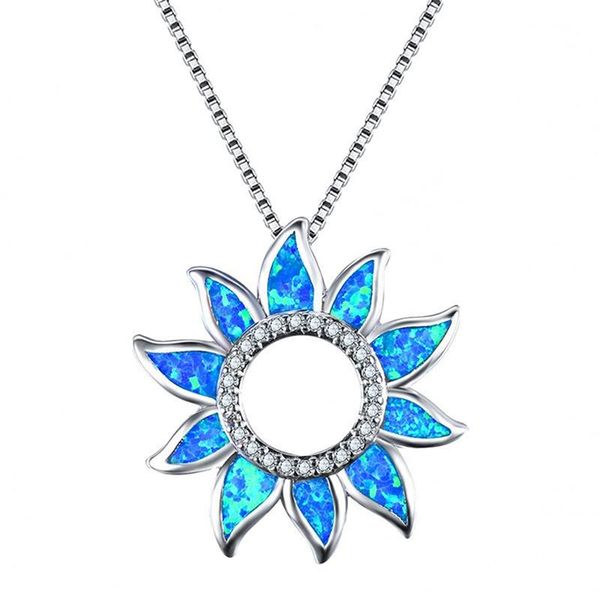 fire opal necklace bride engagement charm lovers jewelry rainbow luxury hollow sunflower pendant women trendy necklaces, Silver
fire opal necklace bride engagement charm lovers jewelry rainbow luxury hollow sunflower pendant women trendy necklaces, Silver