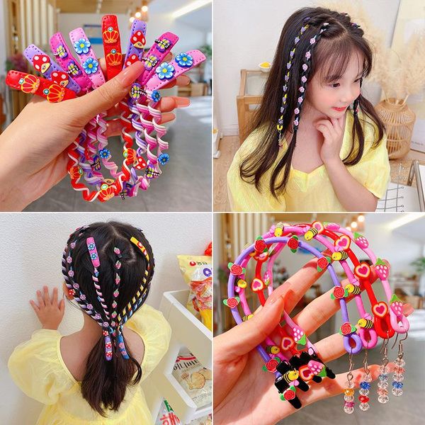 hair accessories children's braid curl stick little girl dirty disc hairreddress colored rope head ornament headdress, Slivery;white
hair accessories children's braid curl stick little girl dirty disc hairreddress colored rope head ornament headdress, Slivery;white