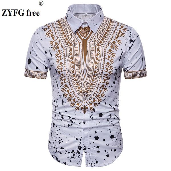 mens casual summer fashion shirts hide button 3d printing pattern shirt fit short sleeve beach dress men large size men's, White;black
mens casual summer fashion shirts hide button 3d printing pattern shirt fit short sleeve beach dress men large size men's, White;black