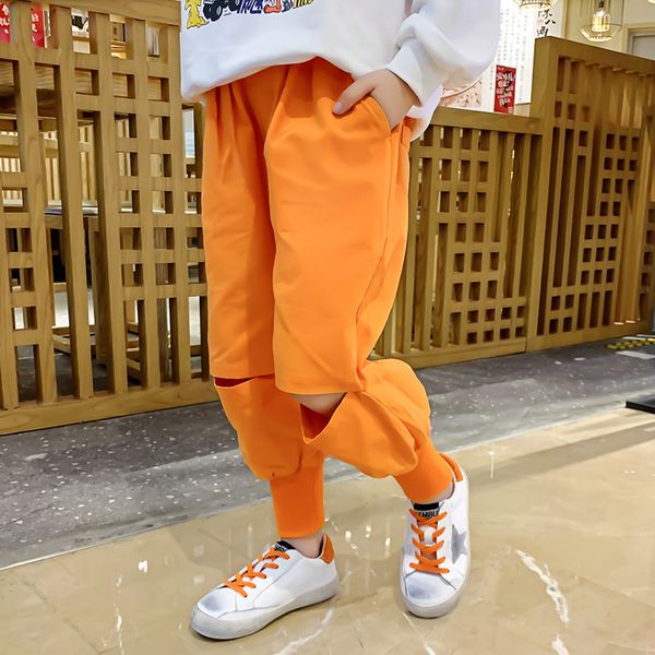 chic girls pants cotton cargo pants trend joggers kids clothing girls sweatpants bare knees harem pants children hip hop 5 7 9 t, White
chic girls pants cotton cargo pants trend joggers kids clothing girls sweatpants bare knees harem pants children hip hop 5 7 9 t, White